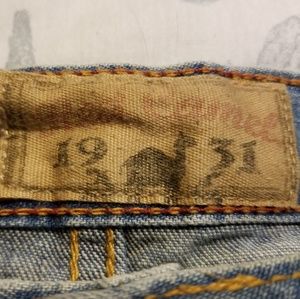 Red camel smooth jeans.  38x32